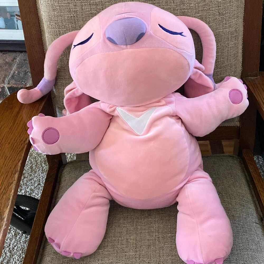 Disney Lilo & Stitch Angel Cuddleez 22 Inch Sleeping Pillow Plush